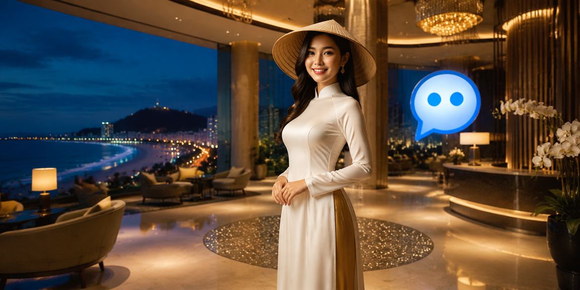 Vũng Tàu – khung cảnh thưởng VIP tại r50v với nón lá truyền thống